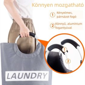 Lifewit Wäschekorb Schwarz 115 L