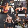 Fitbody Fitness Gummiseil für Krafttraining 11 Stück (Farbe)