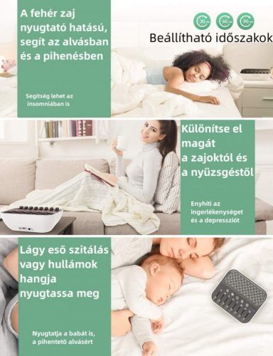 Suppou Sleep Enhancer White Noise Device mit 8+8 Modi