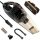 Hikeren Auto-Handstaubsauger mit 12-V-Steckdose
