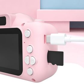 Bshop Digitalkamera für Kinder (Pink, Elefant)