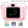 Bshop Digitalkamera für Kinder (Pink, Elefant)