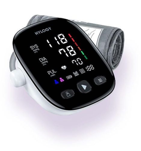 Hylogy U81U Blutdruckmessgerät mit LED-Anzeige und verstellbarer Manschette