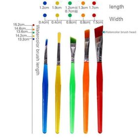 Xinbowen Pinselset für Kinder 7-tlg