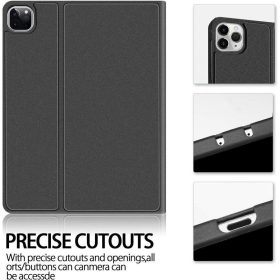 Sengbirch iPad Pro 11 Zoll Hülle mit Tastatur (Schwarz)