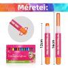 BDream Haarfärbestift-Set mit 12 Farben, mit Wasser ausspülbar