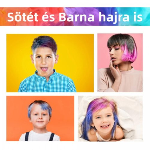 BDream Haarfärbestift-Set mit 12 Farben, mit Wasser ausspülbar