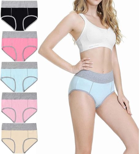 Tuuhaw High Waist Damenunterwäsche XL 5 Stk
