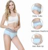 TUUHAW Damenunterwäsche mit hoher Taille, 5Stück, M