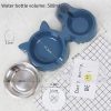 Zonsuse Futternapf für Katzen mit automatischem Wasserspender