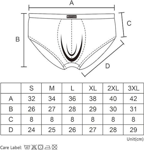 Fullluwaa Herrenunterwäsche XL 6 Stück (Blau-Schwarz)