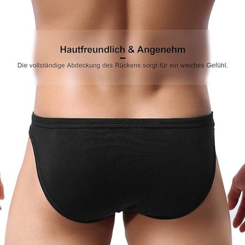 Fullluwaa Herrenunterwäsche XL 6 Stück (Blau-Schwarz)