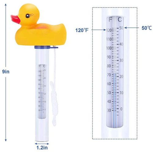 Wassertemperaturanzeige für Enten