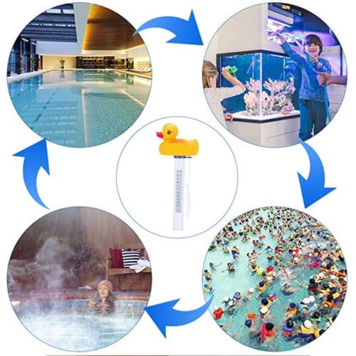 Wassertemperaturanzeige für Enten