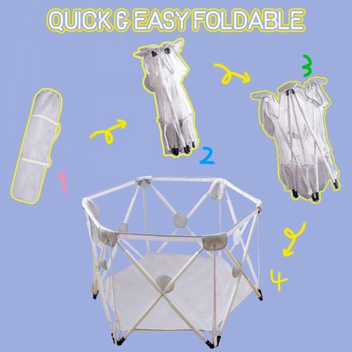 Forroby Hexagon Spielrahmen 68 x 78 x 140 cm (Grau)