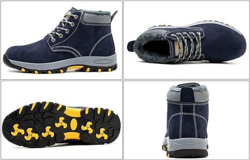 SROTER Stahleinlegesohlenstiefel 46 (Blau)