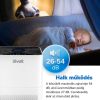 Levoit LV-H135 Luftreiniger mit True HEPA- und Aktivkohlefilter – Bis zu 43 m², Touchscreen, leiser Betrieb