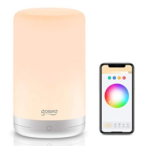 Gosund Smart LED Nachtlicht RGBW Farbwechsel WiFi Steuerung - Weiß