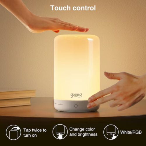 Gosund Smart LED Nachtlicht RGBW Farbwechsel WiFi Steuerung - Weiß