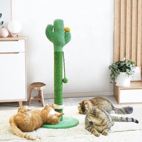 Morapets Kaktus-Kratzkratzer für Katzen, 83 cm