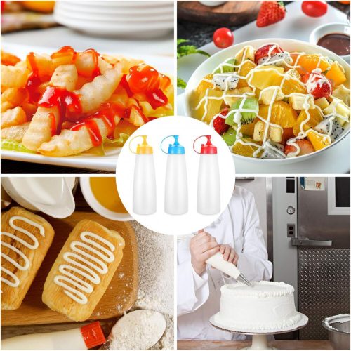 LikeSun Plastiksaucenglas 550ml 3 Stk