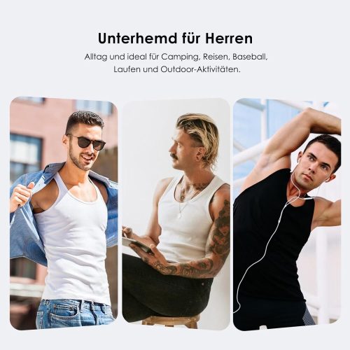 YouShow Sport Athlete Set M 5-teilig (Weiß, Schwarz und Grau)