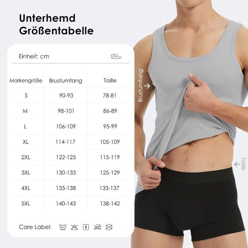YouShow Sport Athlete Set M 5-teilig (Weiß, Schwarz und Grau)
