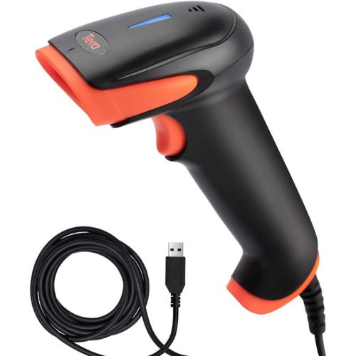 Tera 1500C 1D CCD USB-Hand-Barcodescanner mit Kabel – Schnelles und genaues Scannen vom Bildschirm