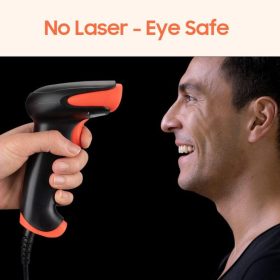   Tera 1500C 1D CCD USB-Hand-Barcodescanner mit Kabel – Schnelles und genaues Scannen vom Bildschirm