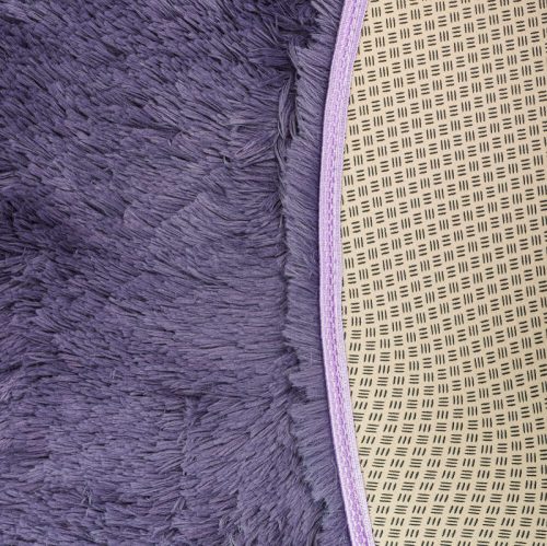 GaoTuo Runder Teppich Lila (100x100cm)