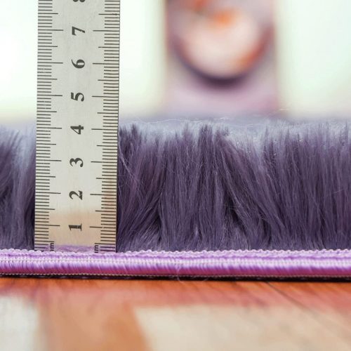 GaoTuo Runder Teppich 140x140cm (Lila)