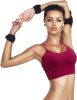HBselect Sport-BH (3 Stück – Schwarz, Grau, Burgund)