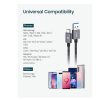 Rampow Typ-C geflochtenes Datenkabel 2m (grau)