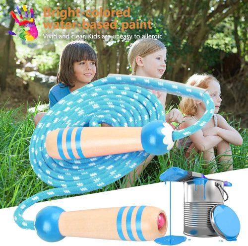 Hianjoo Springseil (2 Stück - leuchtend blau)