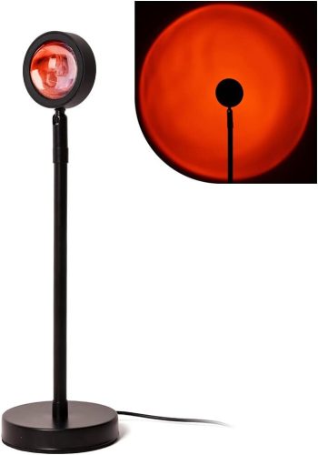 LED-Projektor mit Sonnenuntergangsprojektion (rot)
