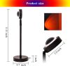 LED-Projektor mit Sonnenuntergangsprojektion (rot)