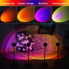 LED-Projektor mit Sonnenuntergangsprojektion (rot)