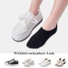 Youchan Sneaker Socken Größe 43-4610 Paar (Schwarz)