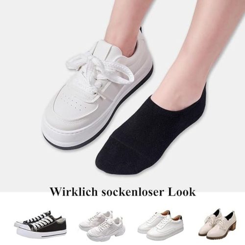 Youchan Sneaker Socken Größe 43-4610 Paar (Schwarz)