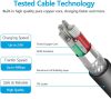Amoner 25W 2Pack 4ft adaptives Schnellladegerät