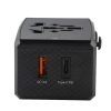 Globaler Universal-Reise-USB-Ladeadapter mit 2 Anschlüssen