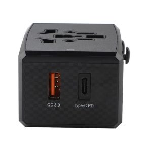Globaler Universal-Reise-USB-Ladeadapter mit 2 Anschlüssen