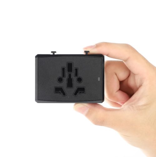 Globaler Universal-Reise-USB-Ladeadapter mit 2 Anschlüssen