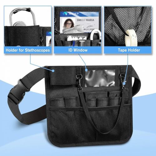 Sithon Gürteltasche für Krankenschwestern (Schwarz)