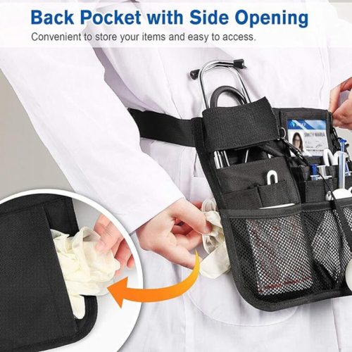 Sithon Gürteltasche für Krankenschwestern (Schwarz)