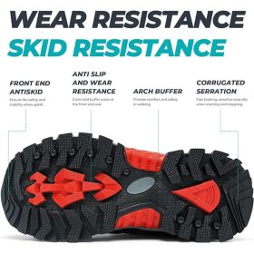 ASHION Wanderschuhe für Kinder Größe 28 (rot)