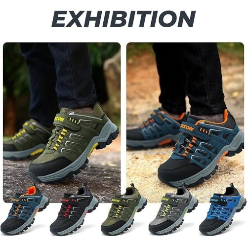 ASHION Wanderschuhe für Kinder Größe 33 (blau-orange)