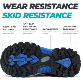 ASHION Wanderschuhe für Kinder Größe 28 (Blau)