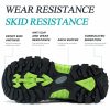 ASHION Wanderschuhe für Kinder Größe 34 (Grün)