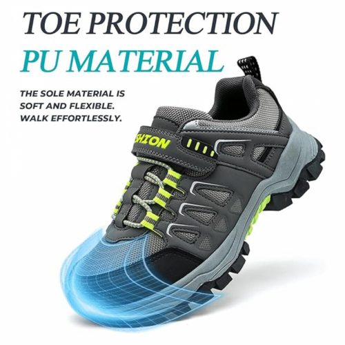 ASHION Wanderschuhe für Kinder Größe 34 (Grün)
